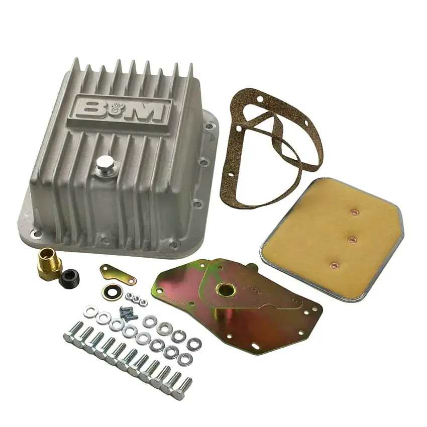 B&M Hi-Tek Deep Trans Pan for Ford C4 Transmission - 50281
