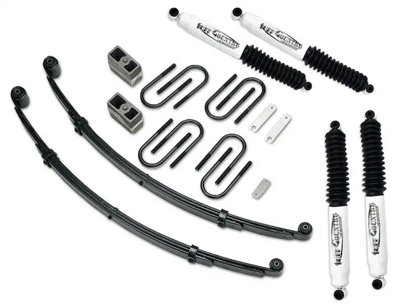 Tuff Country 73-87 Chevy Pickup/Blazer 3in Suspension Lift Kit Components w/ Rear Blocks