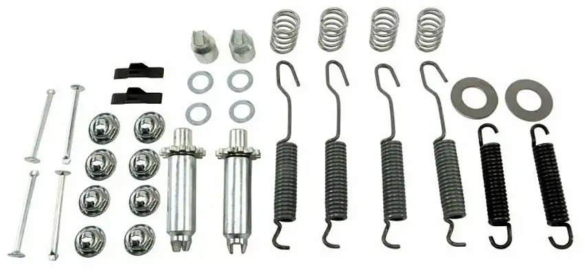 Fits 1951 - 1958 Chevrolet Full Size Brake Hardware Kit, Front Only BHKF01