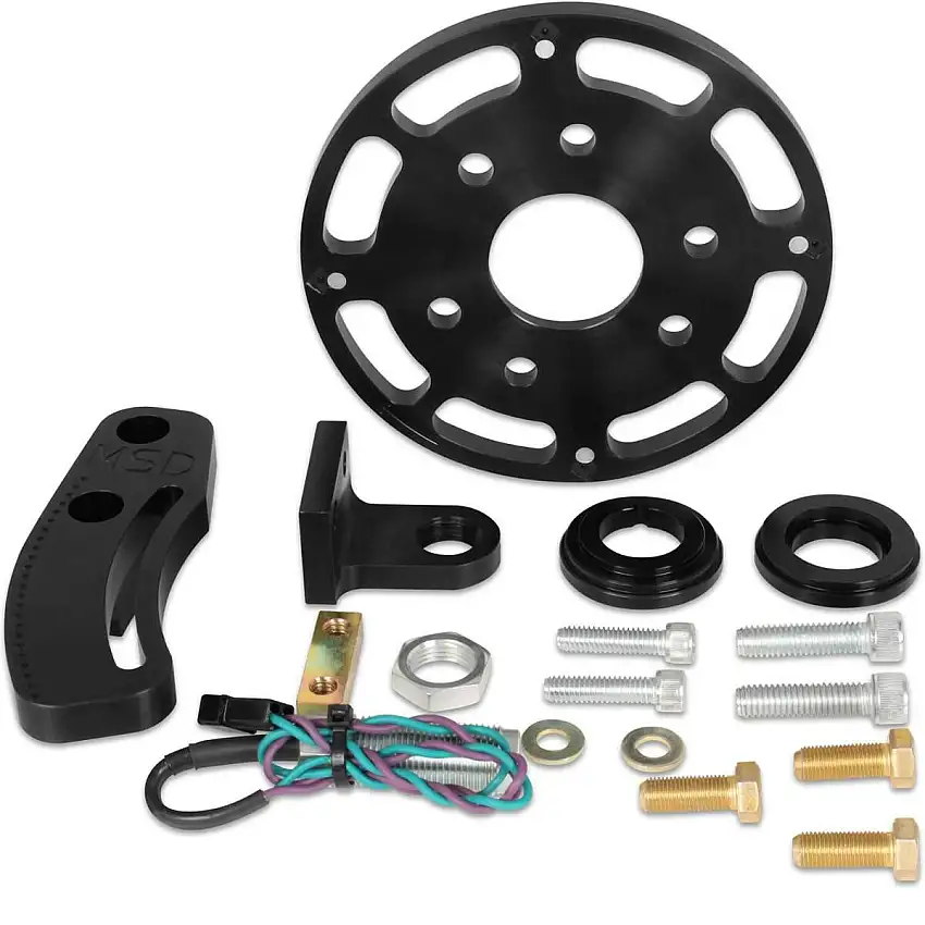 Black Chevy Small Block 6.25 Balancer Crank Trigger Kit - 86003