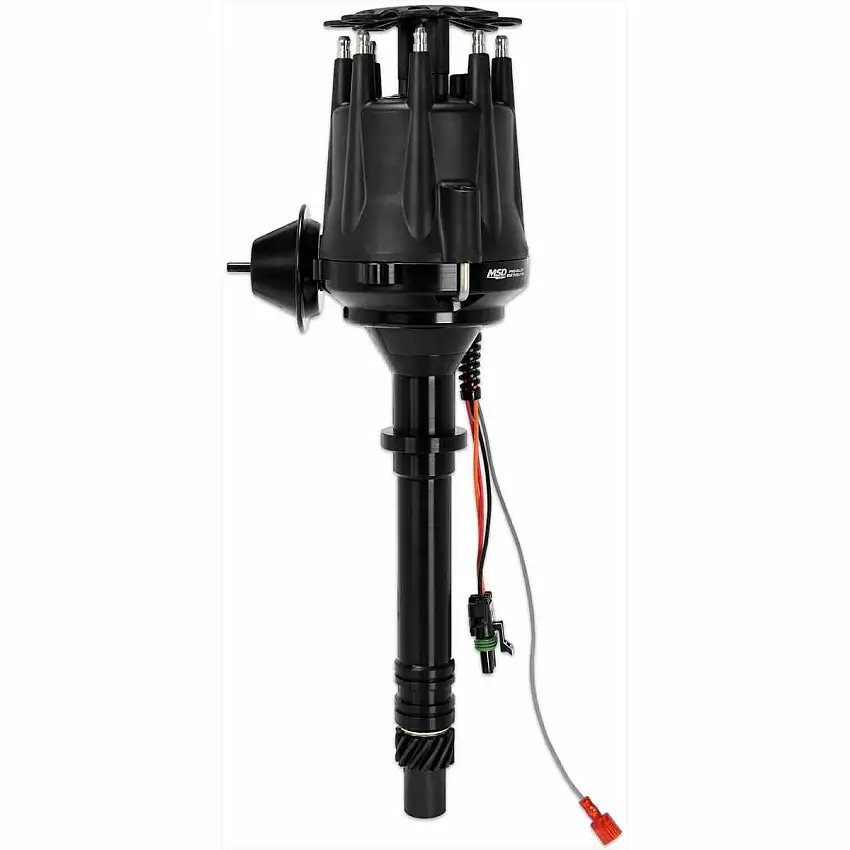 Black Chevy V8 w/Internal Module Distributor - 83603