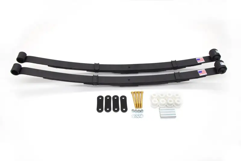 UMI Performance 70-81 GM F-Body Rear 2in Leaf Springs Shackle Kit - Delrin