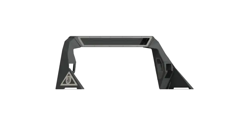 Road Armor 14-18 Chevy/GMC 1500 iD Headache Rack w/Bedrail Pods/ 40in Light Pod/Ring Raw
