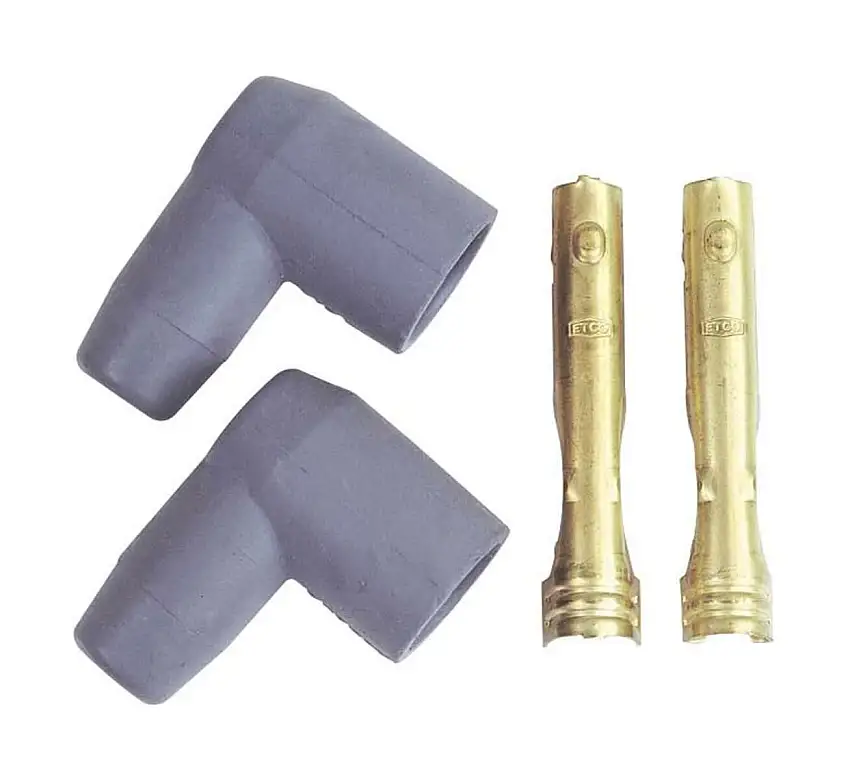 Coil 90° Socket Boots & Terminals - 3321