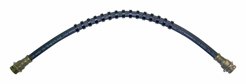 Crown Automotive - Metal Black Brake Hose - 4423385