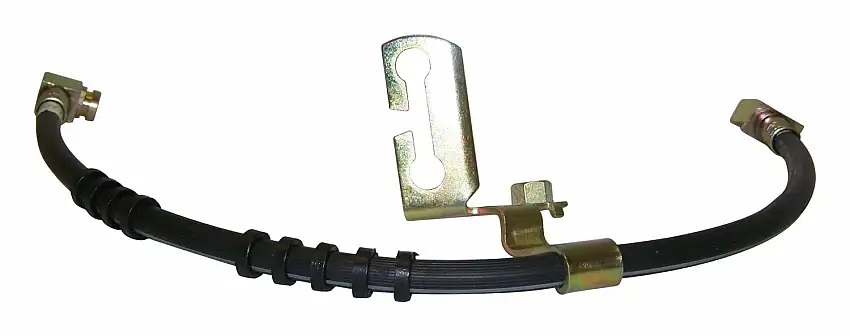 Crown Automotive - Metal Black Brake Hose - 4423447