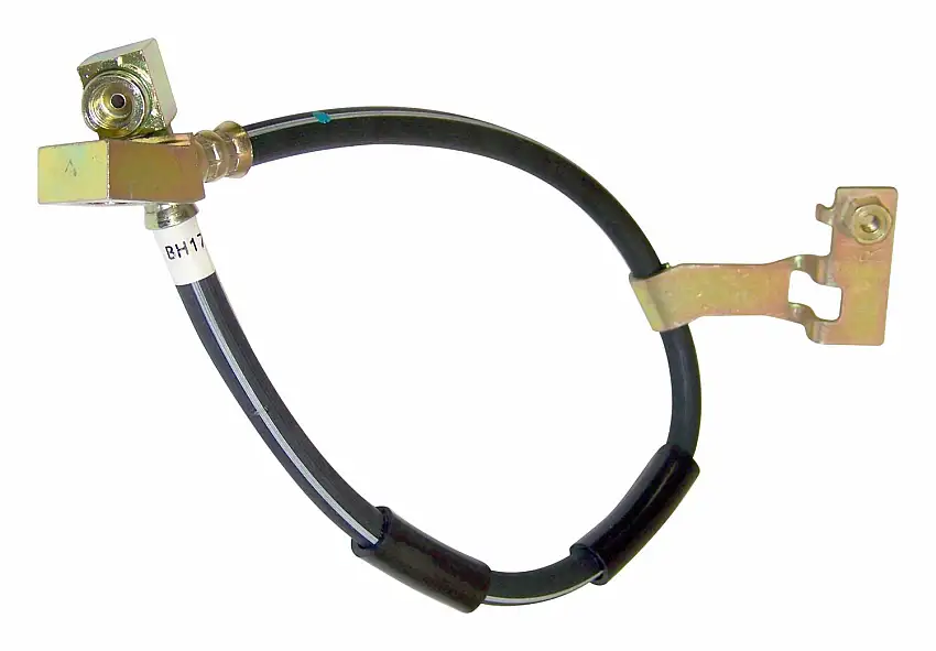 Crown Automotive - Metal Black Brake Hose - 4509354