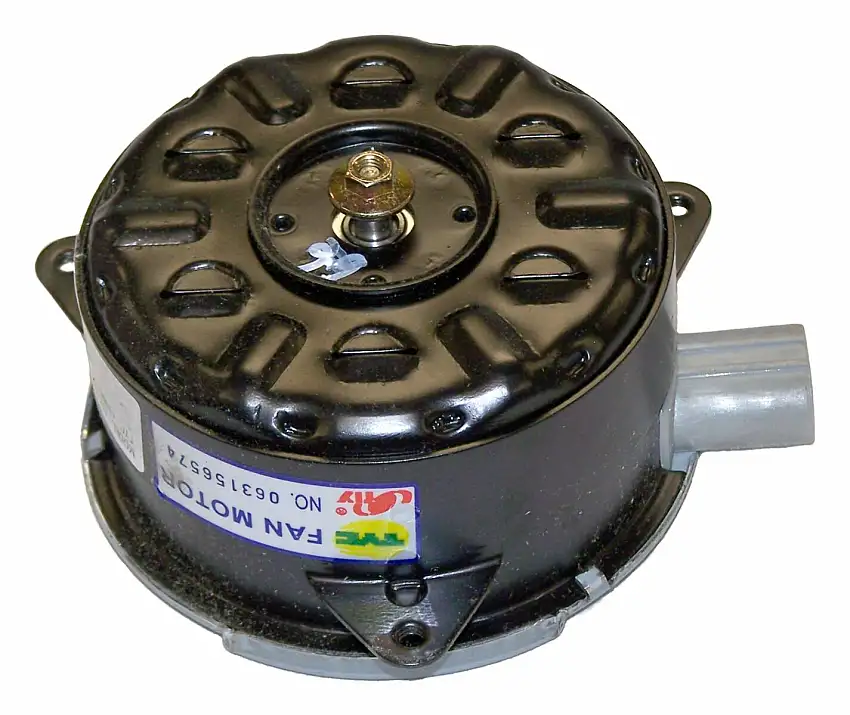 Crown Automotive - Metal Black Cooling Fan Motor - 5127521AA