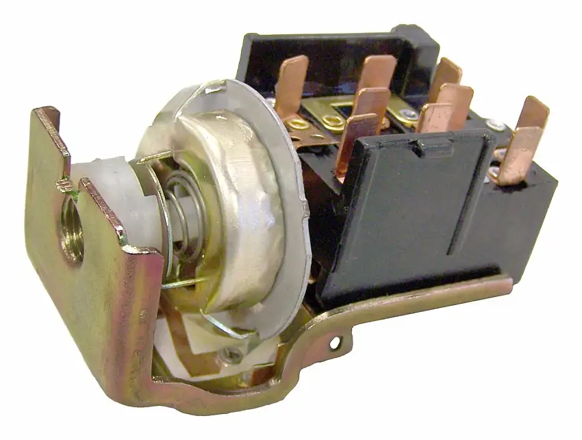 Crown Automotive - Metal Black Headlight Switch - 4565321