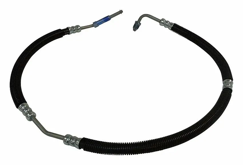 Crown Automotive - Metal Black Power Steering Pressure Hose - 52059900AF