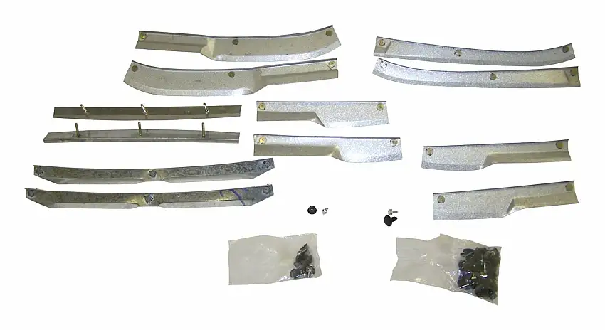 Crown Automotive - Metal Unpainted Fender Flare Retainer Kit - 55003232K