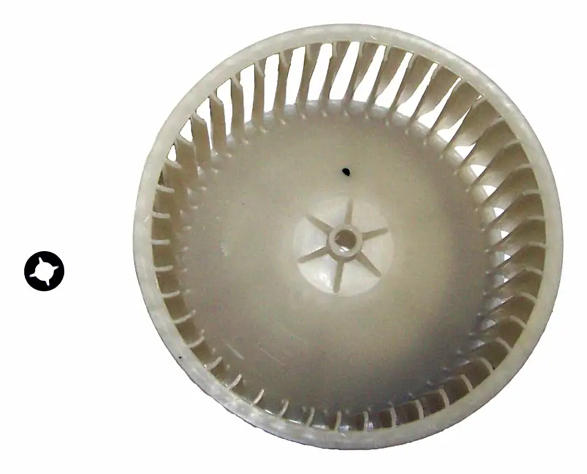 Crown Automotive - Plastic White Blower Motor Wheel - 56000174