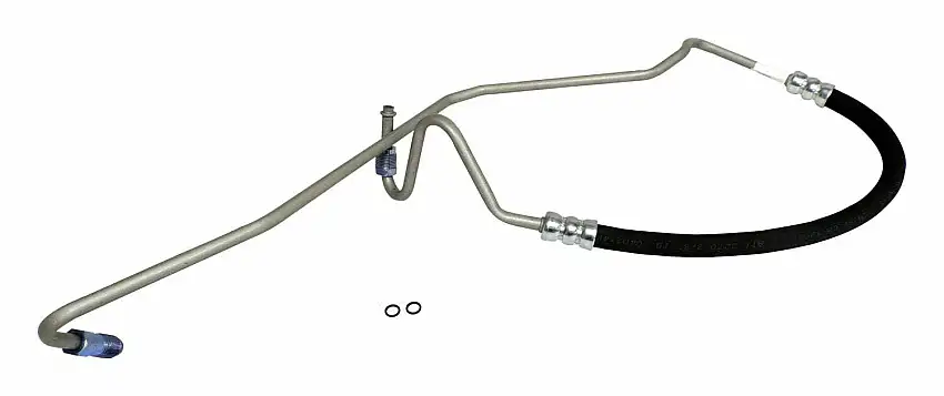 Crown Automotive - Rubber Black Power Steering Pressure Hose - 52088021AB
