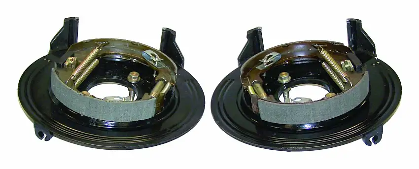 Crown Automotive - Semi-Metallic Black Backing Plate Set - 476212829K