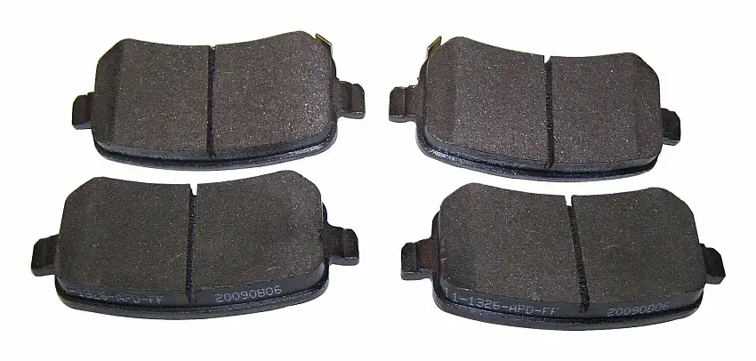 Crown Automotive - Semi-Metallic Gray Brake Pad Set - 68029887AA