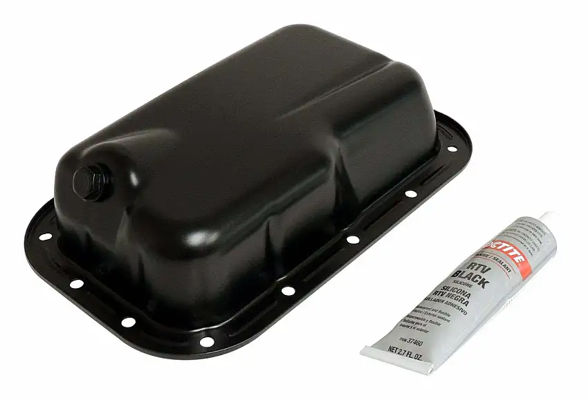 Crown Automotive - Steel Black Engine Oil Pan Kit - 5184546K