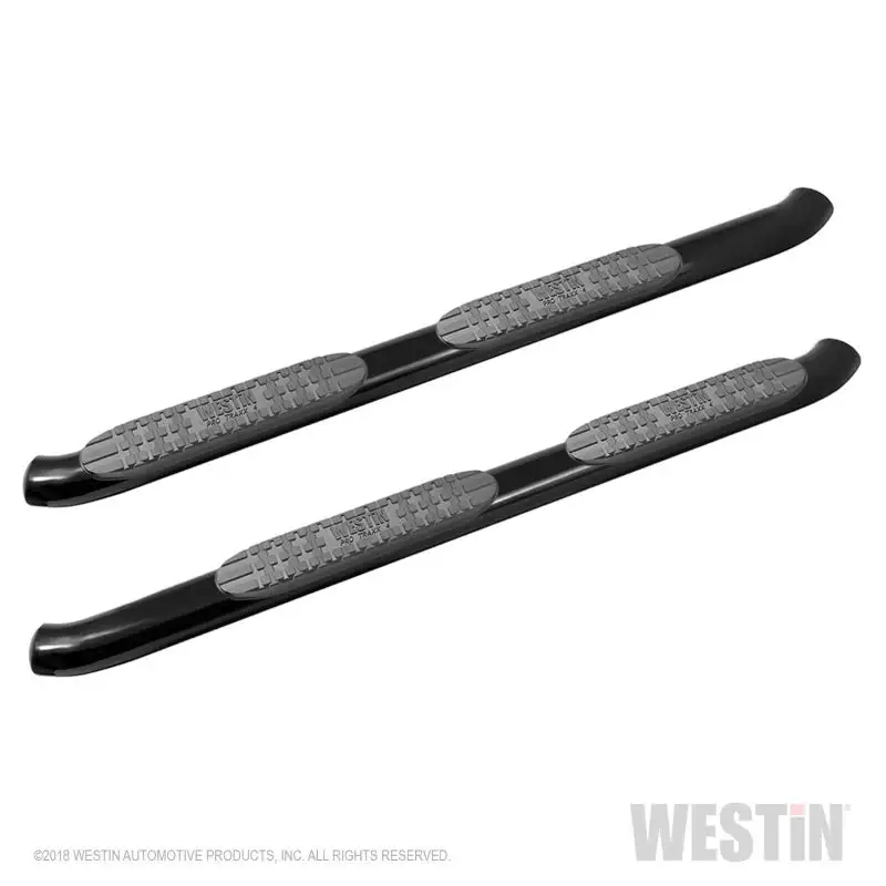 Westin 18+ Jeep Wrangler JL Unlimited 4DR PRO TRAXX 4 Oval Nerf Step Bars - Textured Black