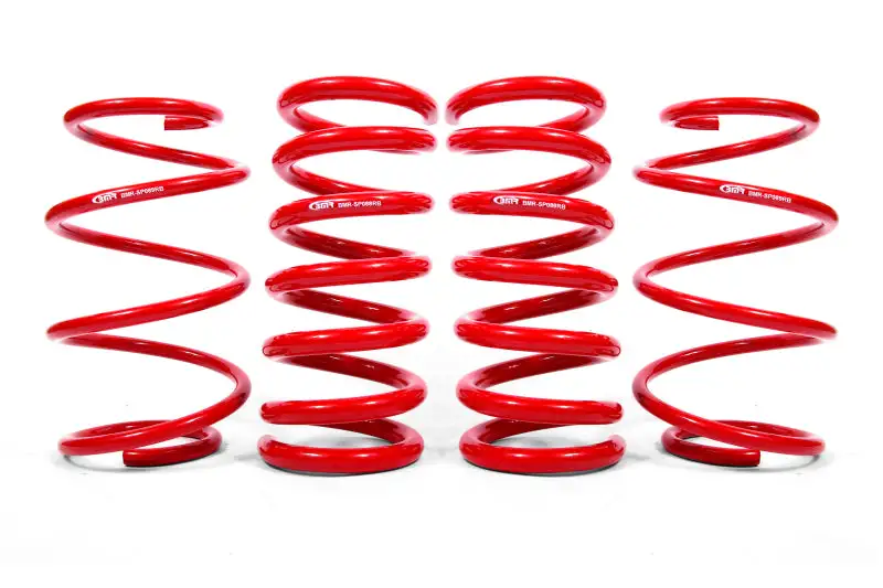 BMR 15-20 Ford Mustang S550 Lowering Spring Kit (Set Of 4) - Red