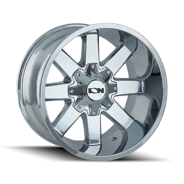 ION 141 20x9 / 8x165.1 BP / 0mm Offset / 130.8mm Hub Chrome Wheel
