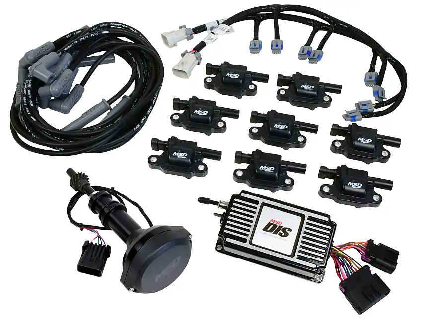 DIS Kit Small Block Ford, 351W, Black - 601533