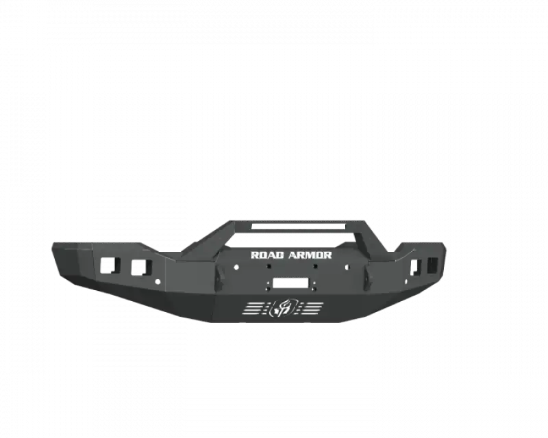 Road Armor 20-22 GMC 2500/3500 Stealth Front Winch Bumper Sheet Metal Pre-Runner Guard - Black