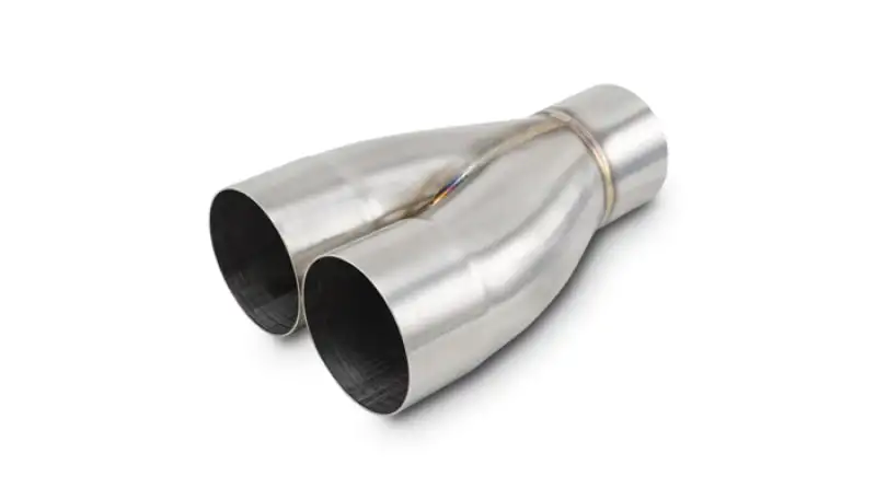 Vibrant 2-1 SS Merge Collectors (2.25in Inlet Slipover ID 2.5in Outlet OD) - Sold Individually