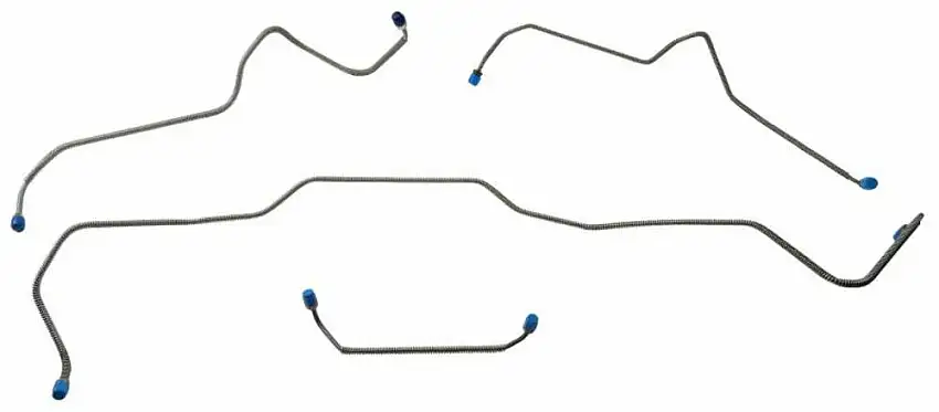 Fits 1971 - 1972 Chevrolet Chevelle Front Brake Line Set FBL721