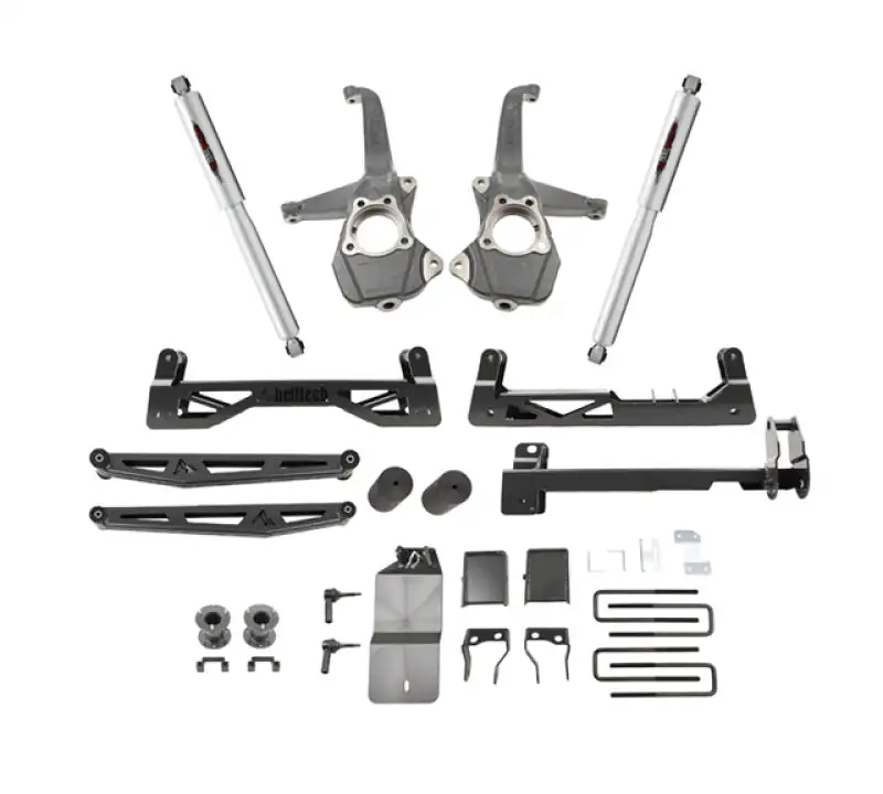 Belltech Chevrolet Silverado / GMC Sierra 1500 4WD 6in Suspension Lift Kit w/ Shocks