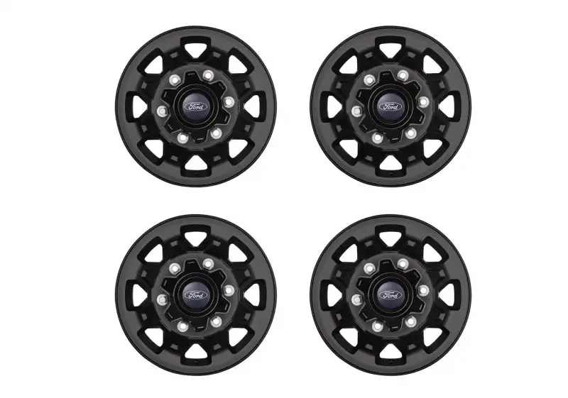 Ford Racing 22-24 Transit 16in Matte Black Wheel Kit