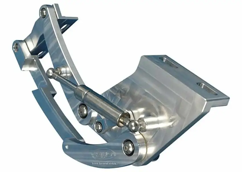 Fits 1955-1957 Chevrolet /Gmc Truck; Billet Hood Hinges-Polished-Pair BHH57PL