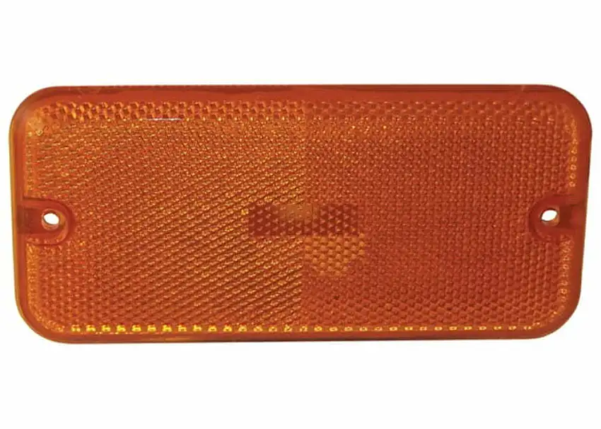 Fits 1969-72 Chevrolet Blazer; Front Side Marker-Custom Flush-Amber-Each SMAV2AM