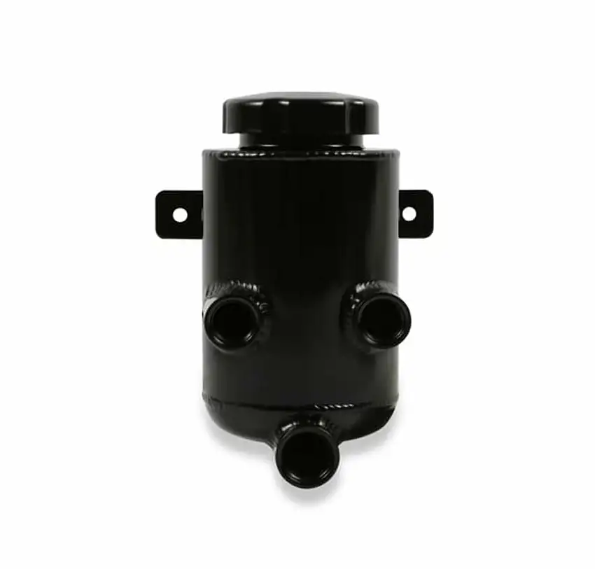 Fits 1970-1974 Dodge Challenger Power Steering Remote Reservoir-Black 198-212