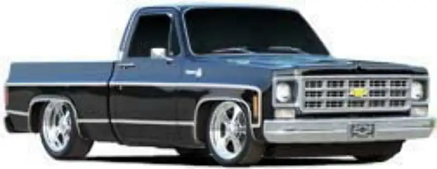 Fits 1978-1980 Chevrolet C10; Lower Rear Bedside Molding - Shortbed MFBS95L