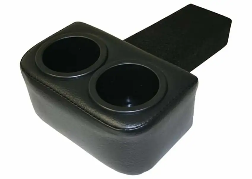 Fits 1987 Chevrolet Blazer; Ash Tray Cup Holder - Black ATC7387