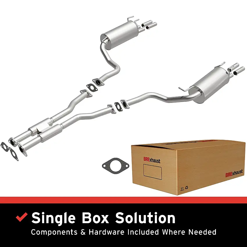 Fits 1990-1996 Nissan 300ZX 3.0L Direct-Fit Replacement Exhaust System 106-0612