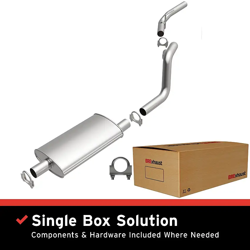 Fits 1993-1995 Jeep Direct-Fit Replacement Exhaust System 106-0579