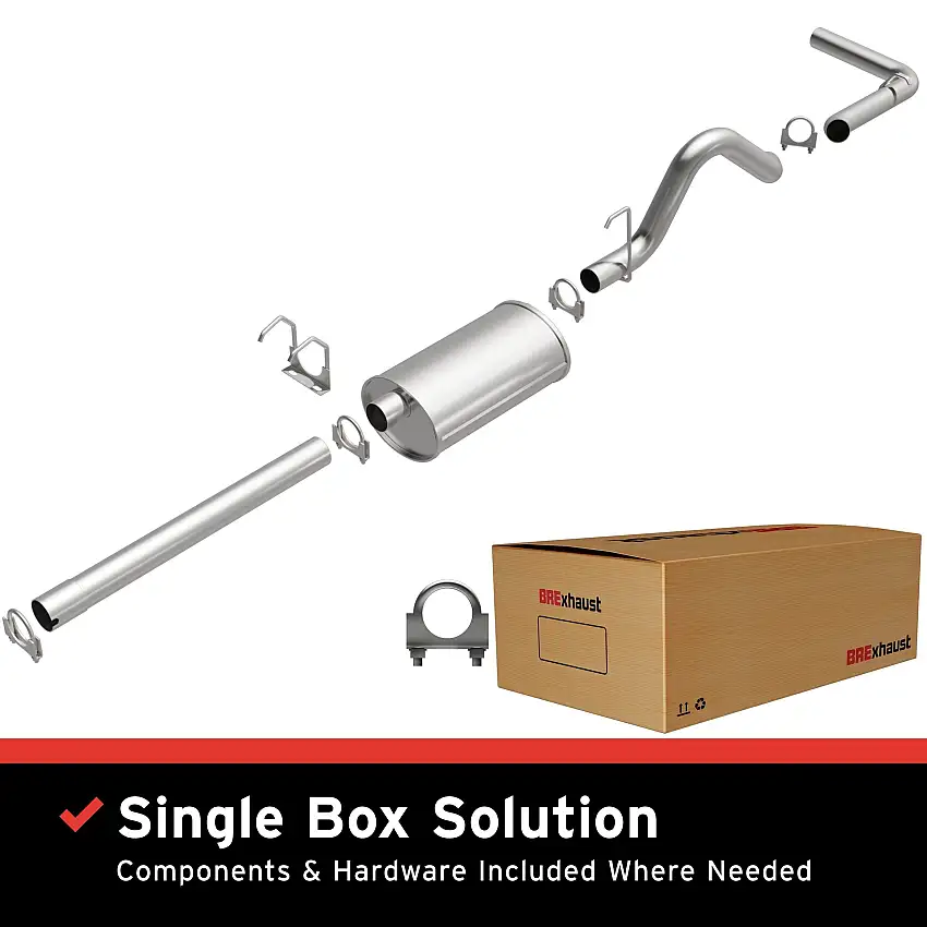 Fits 1994-1996 Dodge Dakota Direct-Fit Replacement Exhaust System 106-0475