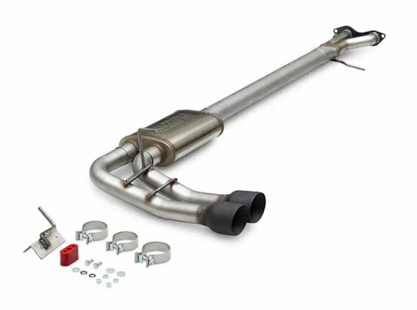 Fits 1996-1999 GM 1500 w/5.7L, Cat-Back, dual out same side exit, exhaust 718188