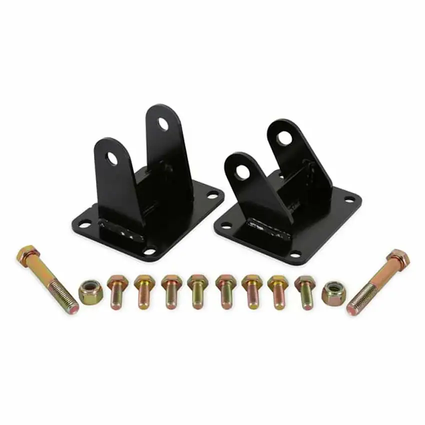 Fits 1996-2004 Ford Mustang; Hooker BlackHeart Engine Mount Brackets - BHS503