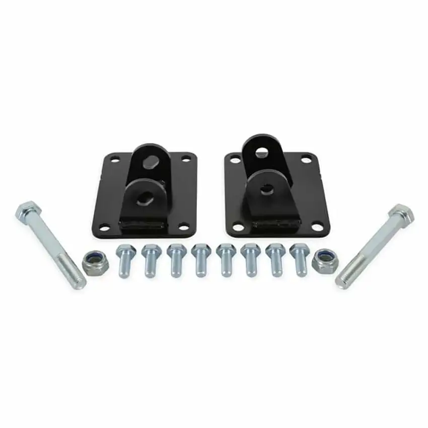 Fits 1996-2004 Ford Mustang; Hooker BlackHeart Engine Mount Brackets - BHS504