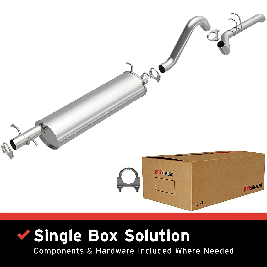 Fits 2000-2003 Dodge Durango Direct-Fit Replacement Exhaust System 106-0180