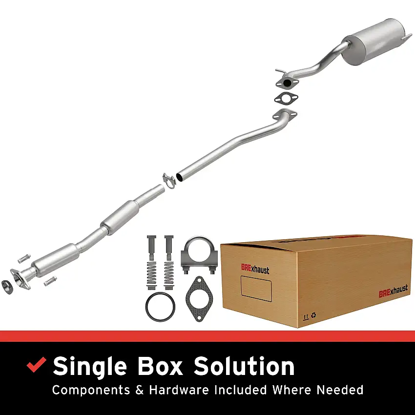 Fits 2000-2004 Subaru Direct-Fit Replacement Exhaust System 106-0186