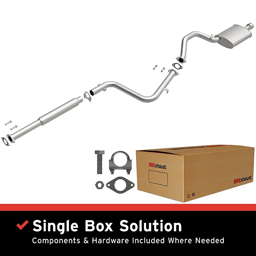 Fits 2001-2005 Mitsubishi Eclipse Direct-Fit Replacement Exhaust System 106-0622