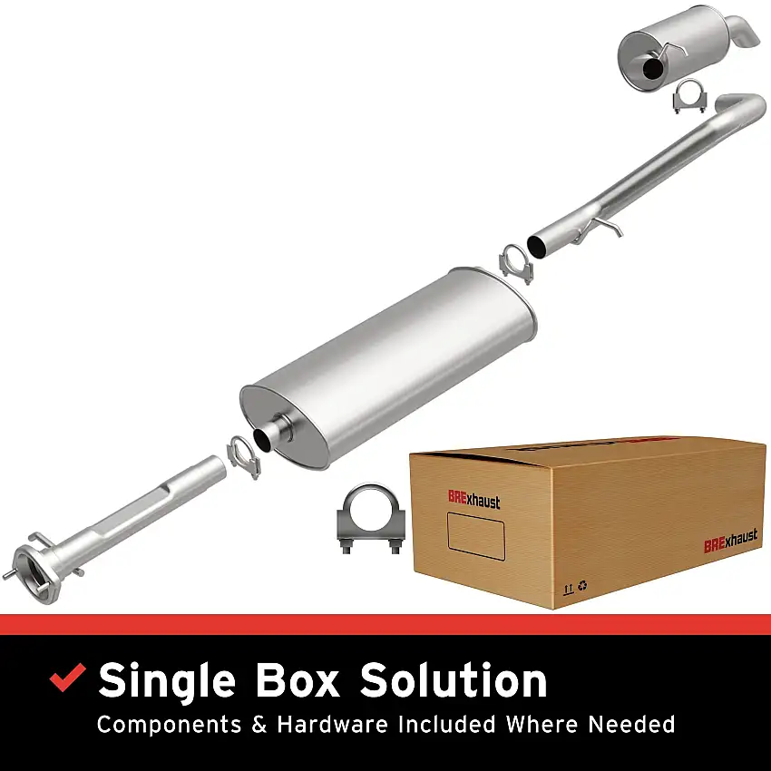 Fits 2002-2005 Chevrolet Trailblazer EXT Replacement Exhaust System 106-0387