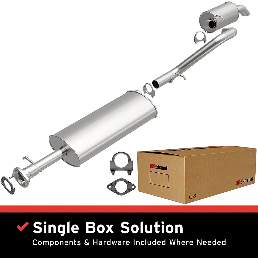 Fits 2002-2005 Chevrolet Trailblazer Replacement Exhaust System 106-0008