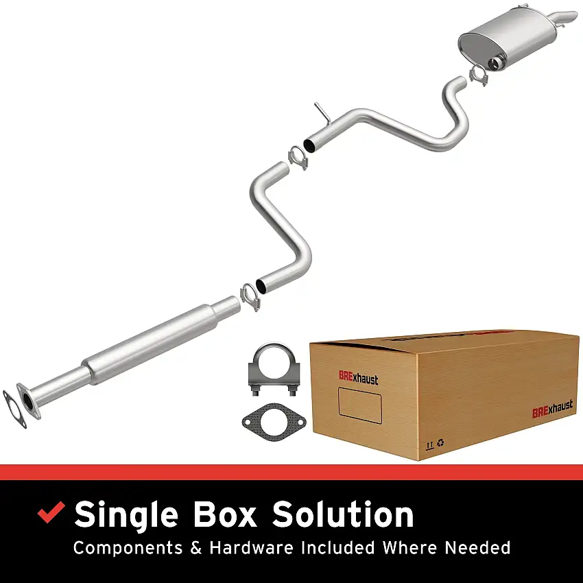 Fits 2003-2005 Chevrolet Direct-Fit Replacement Exhaust System 106-0005