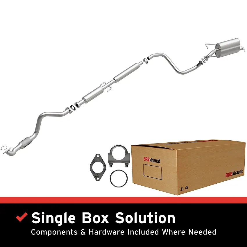 Fits 2004-2006 Chevrolet Aveo Direct-Fit Replacement Exhaust System 106-0153