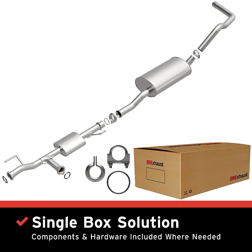 Fits 2005-2006 Toyota Tundra 4.7L Direct-Fit Replacement Exhaust System 106-0604