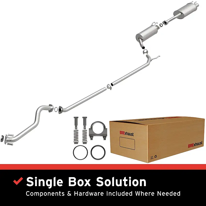 Fits 2006-2011 Honda Civic 1.8L Direct-Fit Replacement Exhaust System 106-0035