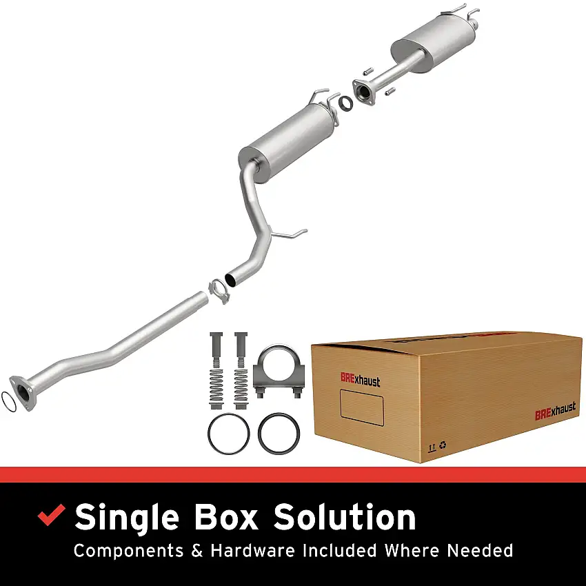Fits 2006-2011 Honda Civic 2.0L Direct-Fit Replacement Exhaust System 106-0269